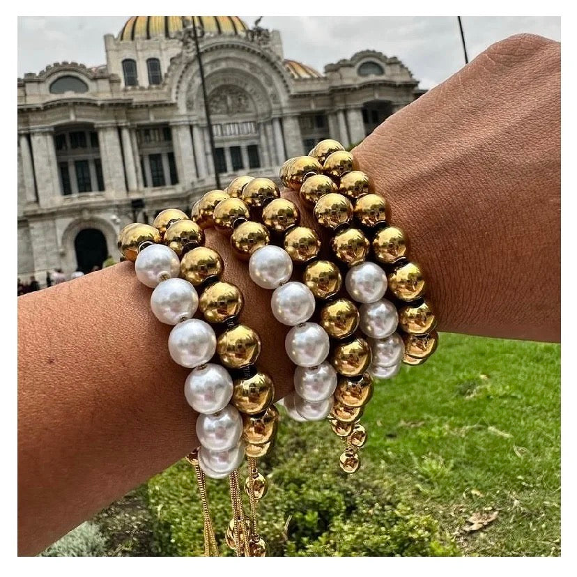 Gold and Pearl Bracelet 💖